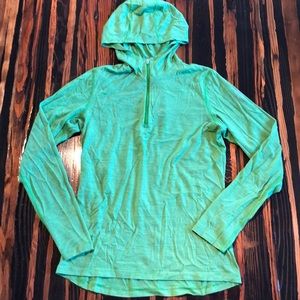 Icebreaker 1/4 Zip Merino Hooded Base Layer